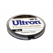 Леска ULTRON Fluorocarbon 0,16 мм, 2,4 кг, 25 м